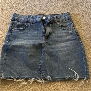 jean skirt
